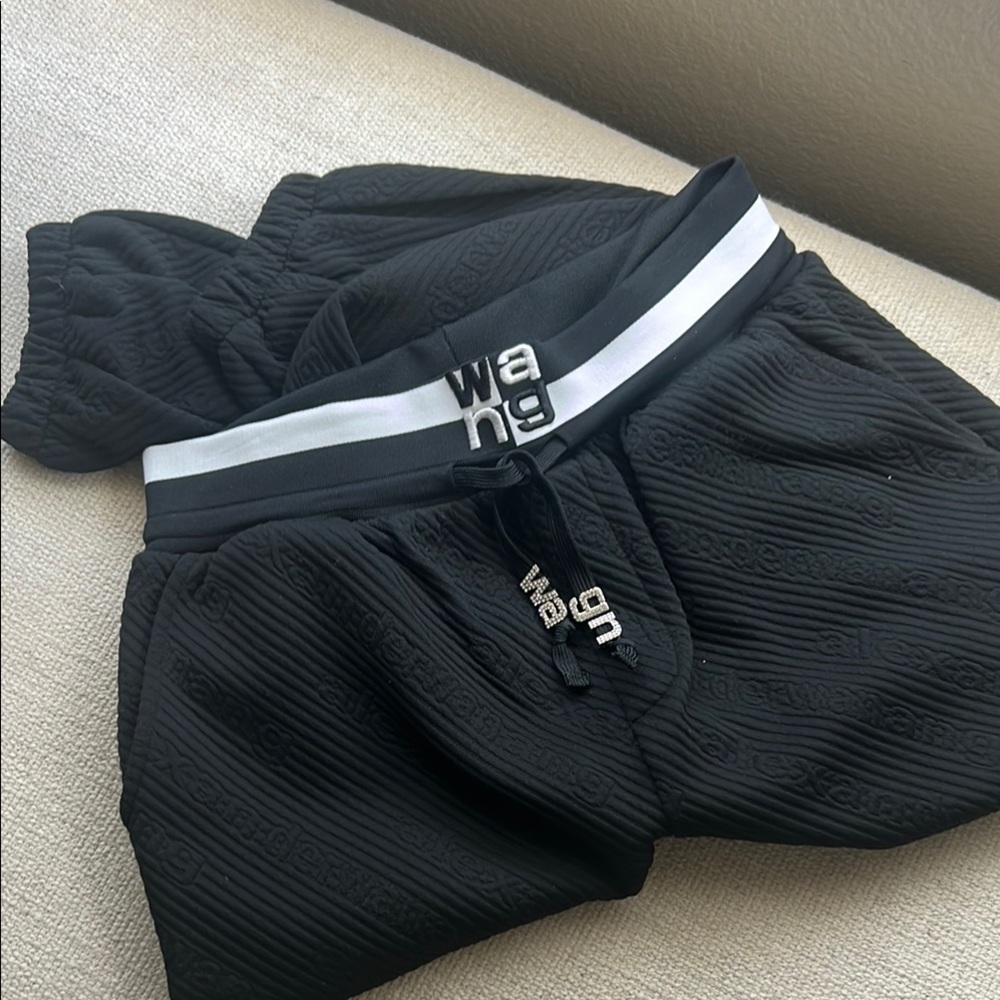 Alexander Wang Black Joggers